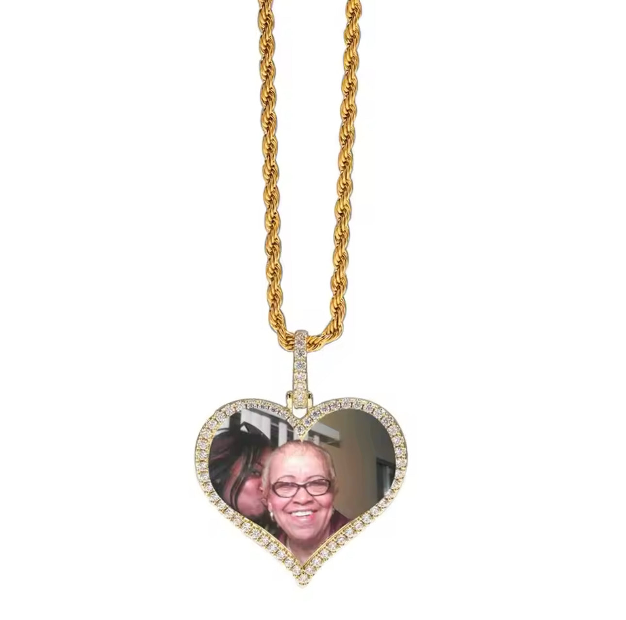 Heart Photo Pendant