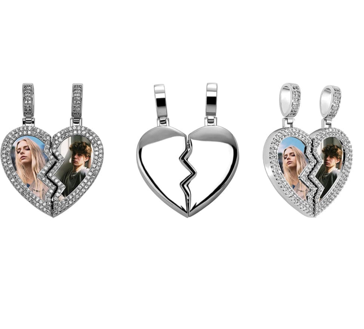 In My Heart Photo Pendant Necklace