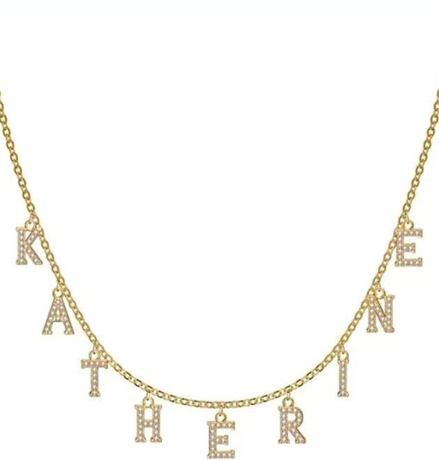 INITIAL NAME NECKLACE