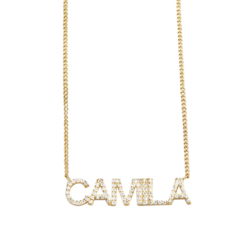 Bold Custom Name Necklace