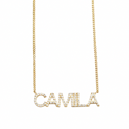 Bold Custom Name Necklace