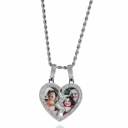 In My Heart Photo Pendant Necklace