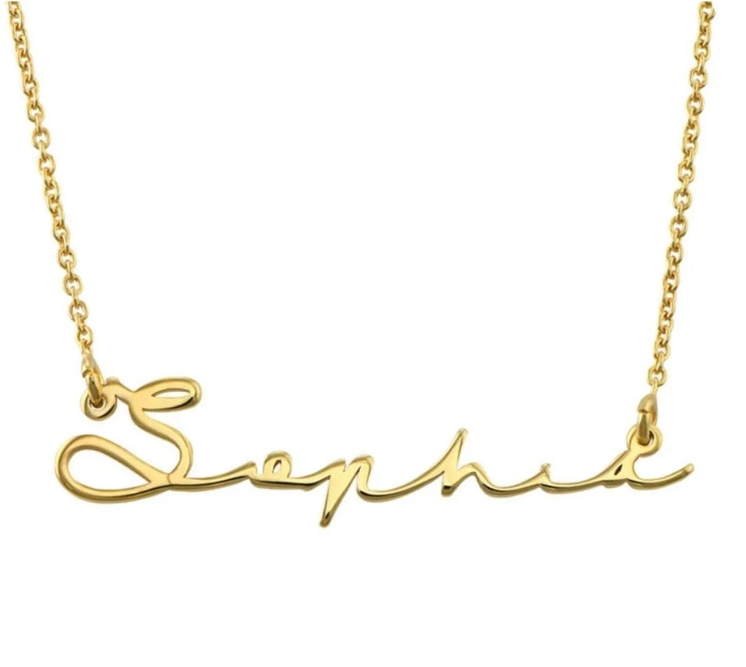 Signature Name Necklace