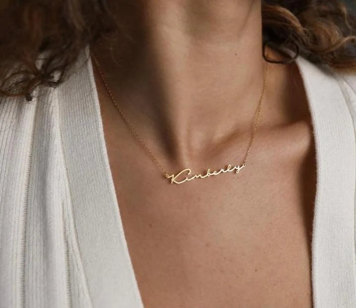 Signature Name Necklace