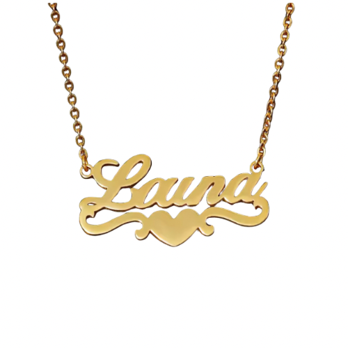 Cupid Name Necklace