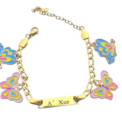 Enchanted Butterfly Custom Charm Bracelet