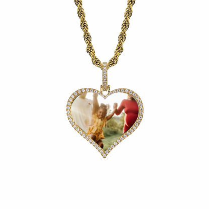 Radiant Love Heart Necklace