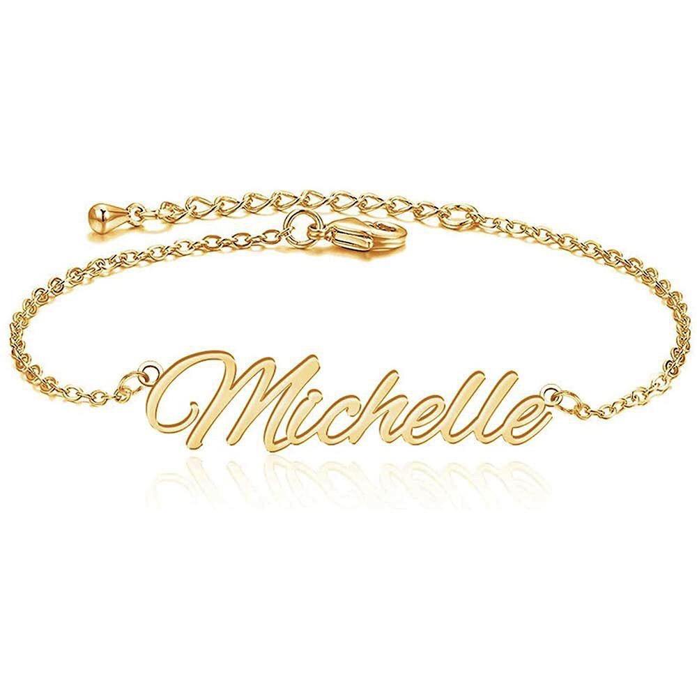 Nameplate Anklet - Jewel Hunts